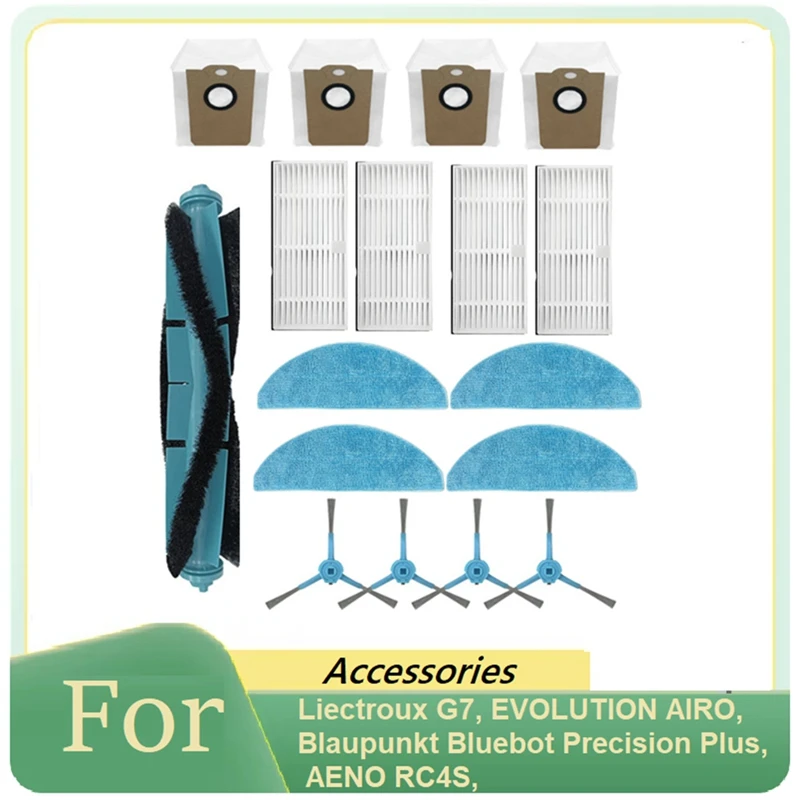 Для Blaupunkt Bluebot Precision Plus робот-пылесос запасные части основная боковая щетка