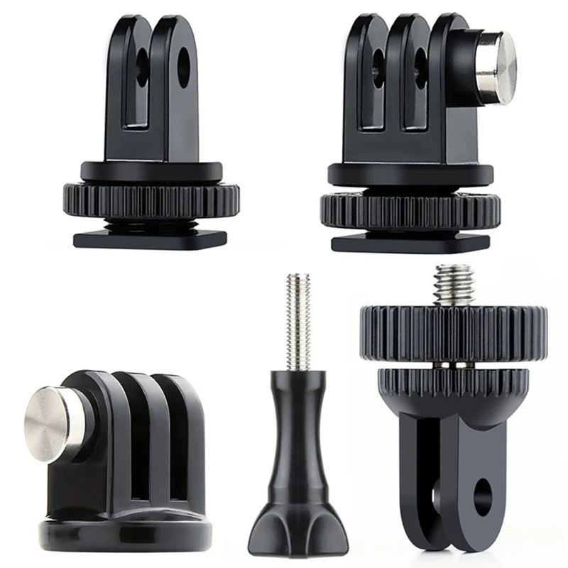 

5 шт. 1/4 "адаптер для крепления штатива для Hero 11 10 9 8 7 крепление для камеры с холодным башмаком