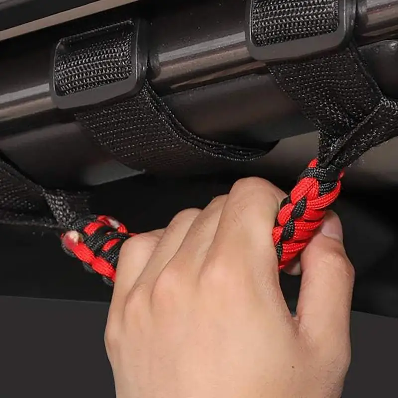 Автомобильная рукоятка Нескользящая из ткани для Jep Wangler YJ T 1987-2018 с вытяжным