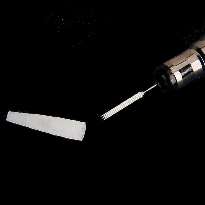 10 шт. Одноразовые стерилизованные иглы для перманентного макияжа 0 35 мм |