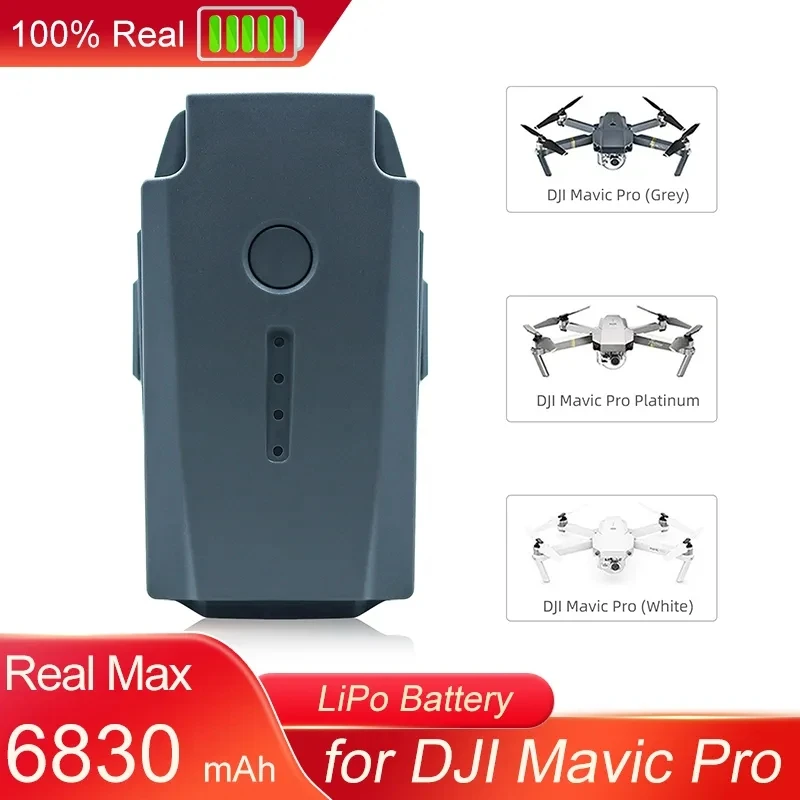 

11.4V 6830mah LiHV Battery for DJI Mavic Pro Drone Rechageable Replacement Intelligent Flight Battery Drone Accessory
