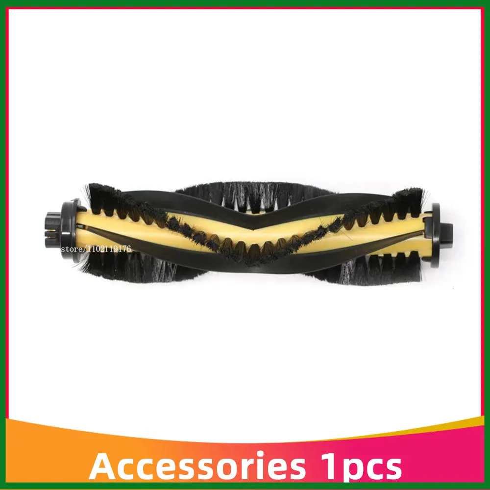 

Main Roller Brush Replacement for Ecovacs Deebot N79 N79S Household Smart Robotic Vacuum Cleaner Accessories Yellow and Black