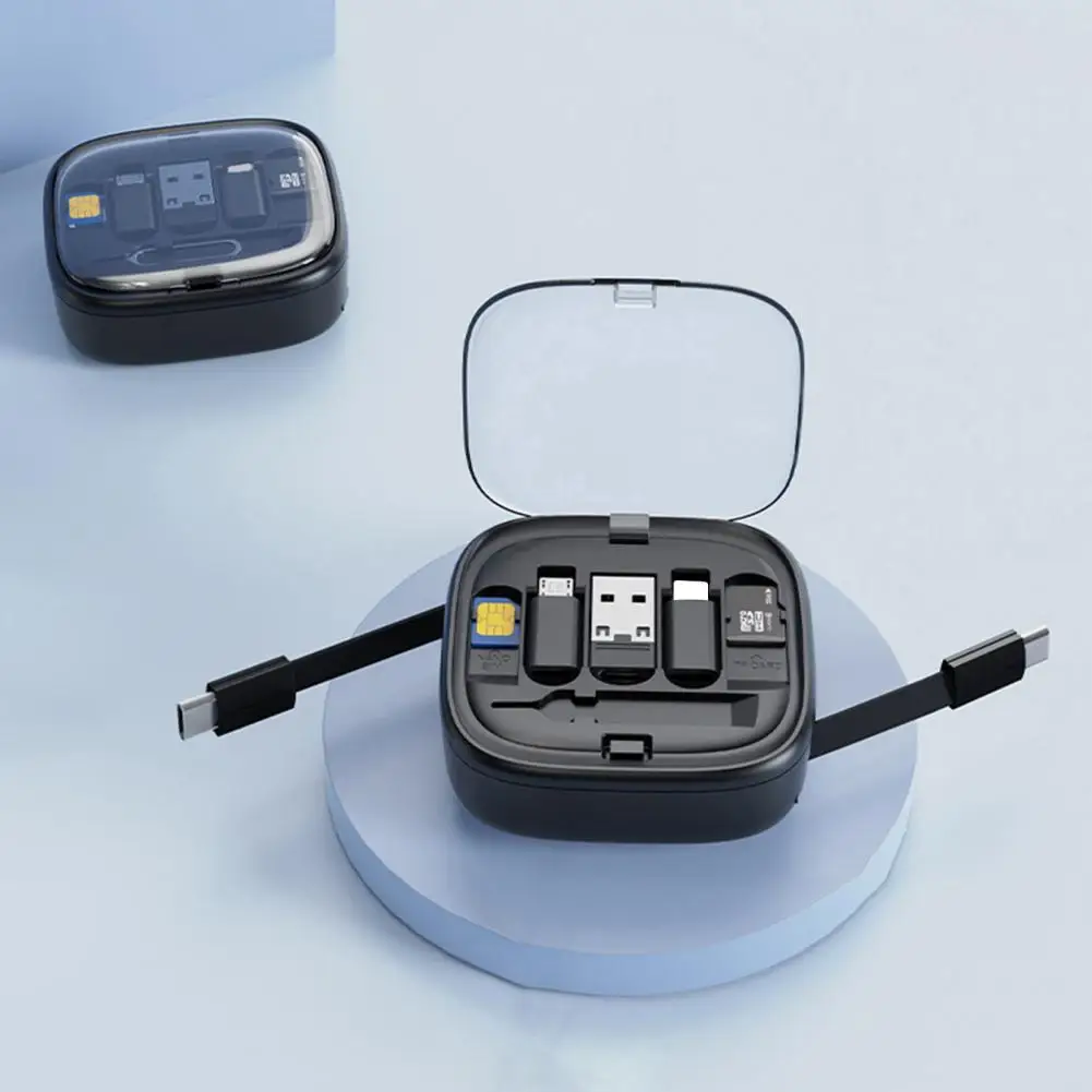 Многофункциональный блок-переходник для кабеля передачи данных с Usb 8-pin Android