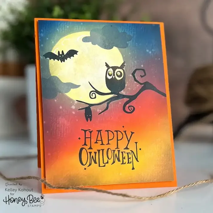 Набор штампов Owlloween-6x8 коллекция 2024 года пресс-формы сделай сам для скрапбукинга