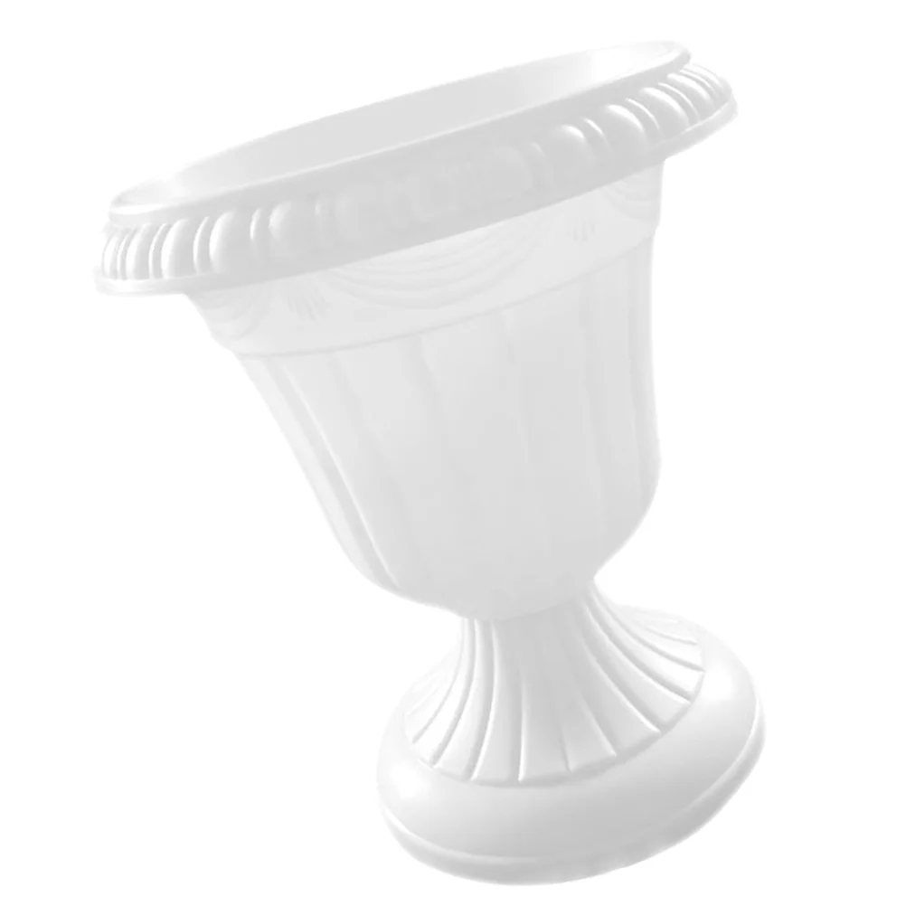 

Wedding Road Flower Pot Outdoor Tabletop Decor Balcony Planter Arrangements Plastic Household Porch Decorative