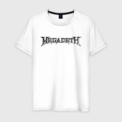 Мужская футболка хлопок Megadeth | Мегадеф (Z)