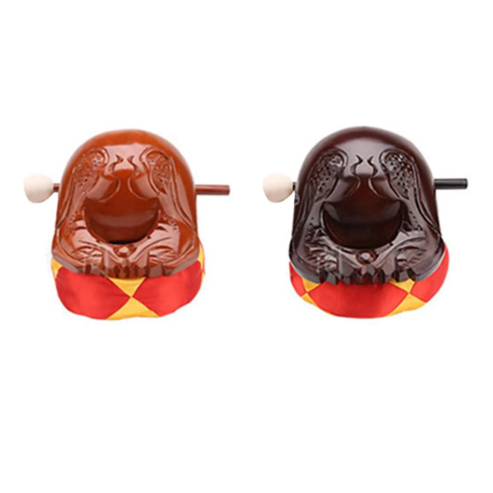 

Temple Block Buddhist Ornaments Supply Mokugyo Wooden Fish for Desktop Decor