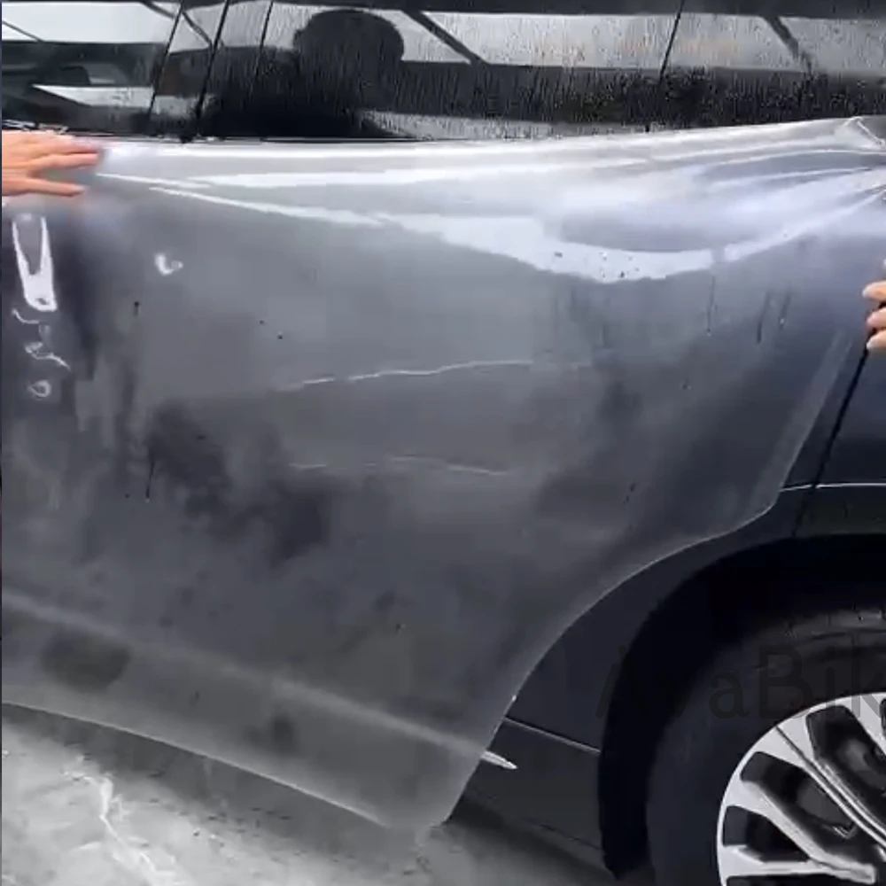 Фото Предварительно вырезанная пленка для кузова автомобиля для BYD Atto3, противообрастающий и прозрачный бюстгальтер PPF 7,5MIL, предварительно вырезанная автомобильная прозрачная защитная пленка против царапин №3