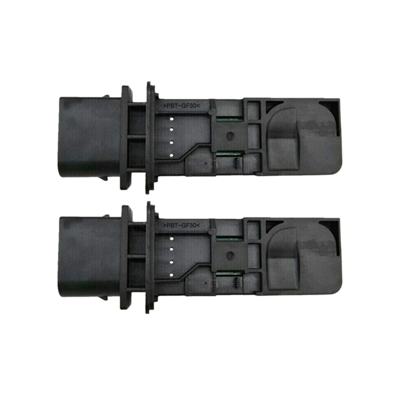 

2Piece Car Mass Air Flow Sensor A0281002695 Black Fit For Benz E320 E350 GL320 ML350 R350