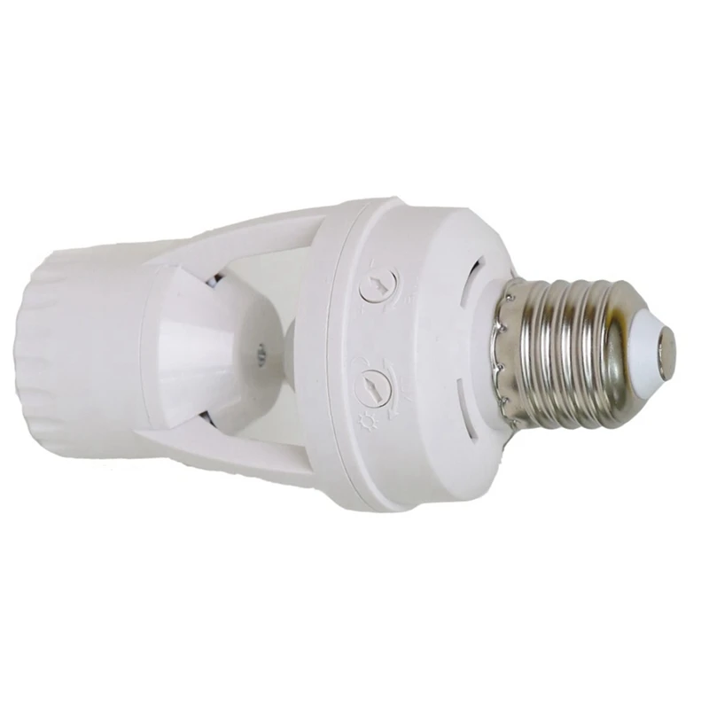 

E27 LED 220V Screw Light Bulb Holder LED PIR Infrared Motion Sensor Lamp With Switch Socket Identify E27 Motion Sensor