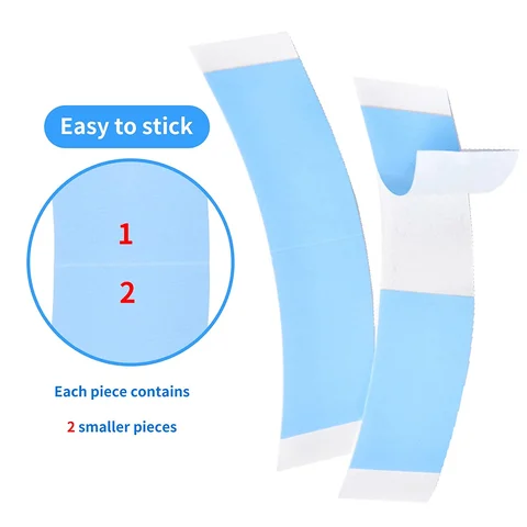 36 шт./лот, лента для париков, водонепроницаемая лента для париков, двухсторонняя клейкая лента для наращивания волос, парик, шиньон