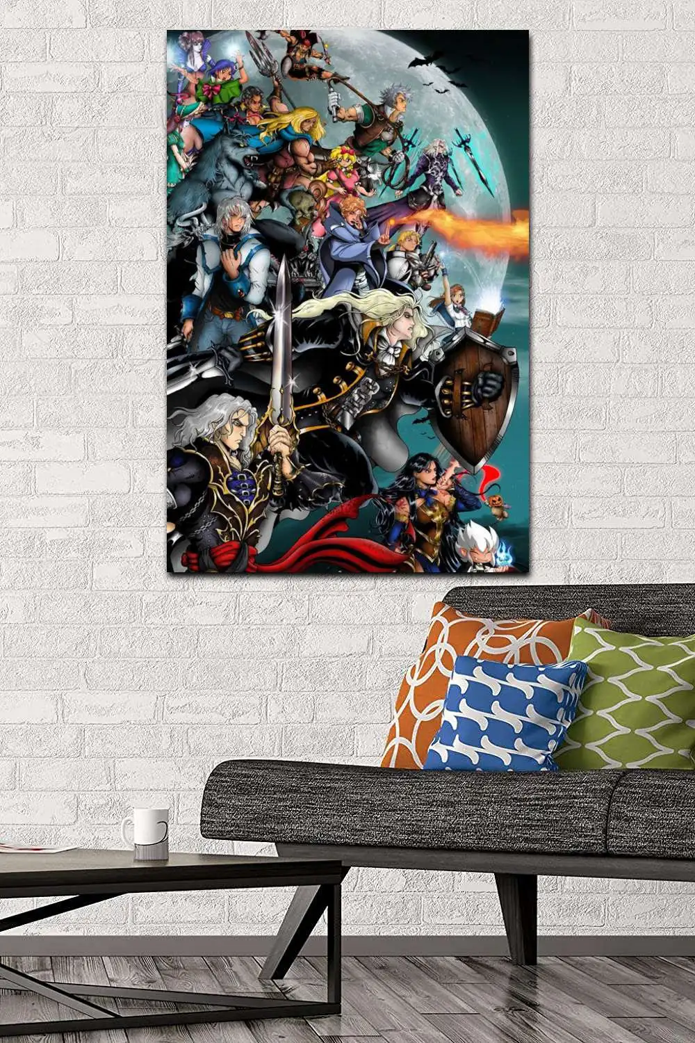 Фотообои для гостиной Castlevania с изображением ночной симфонии