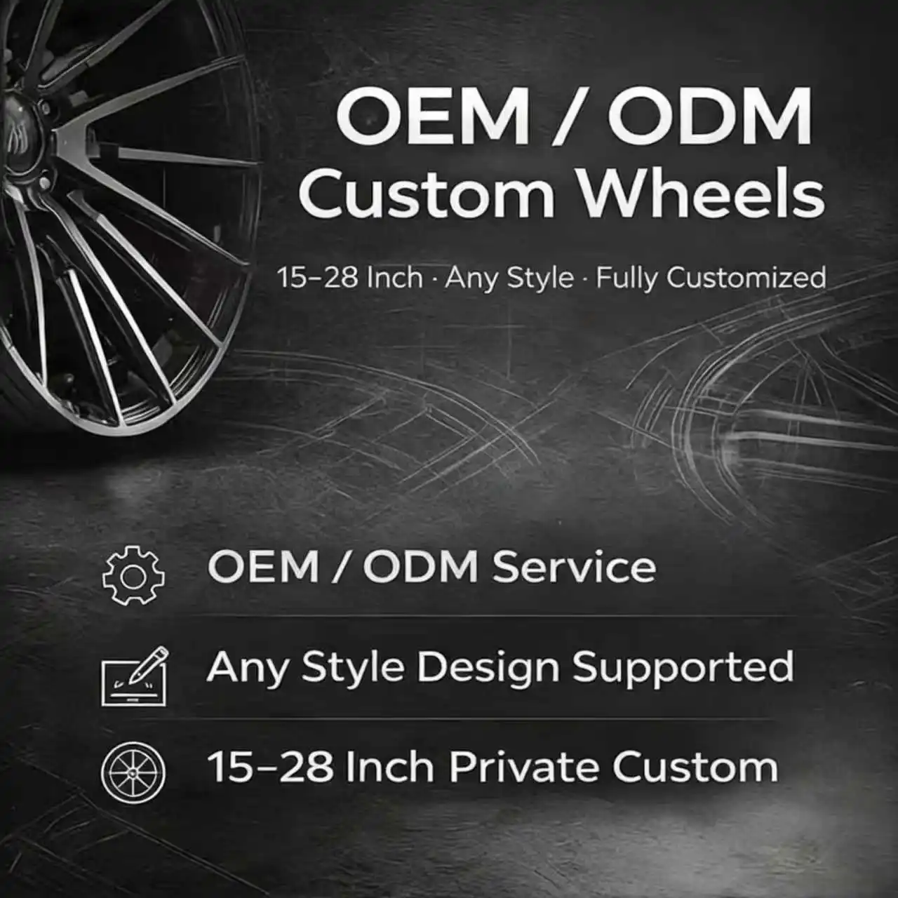 Фото Кованые диски Custom 6x135 18 20 22 24 26 дюймов с глубокой полкой, хромированные, для бездорожья, для Ford F-150 F-250 №4