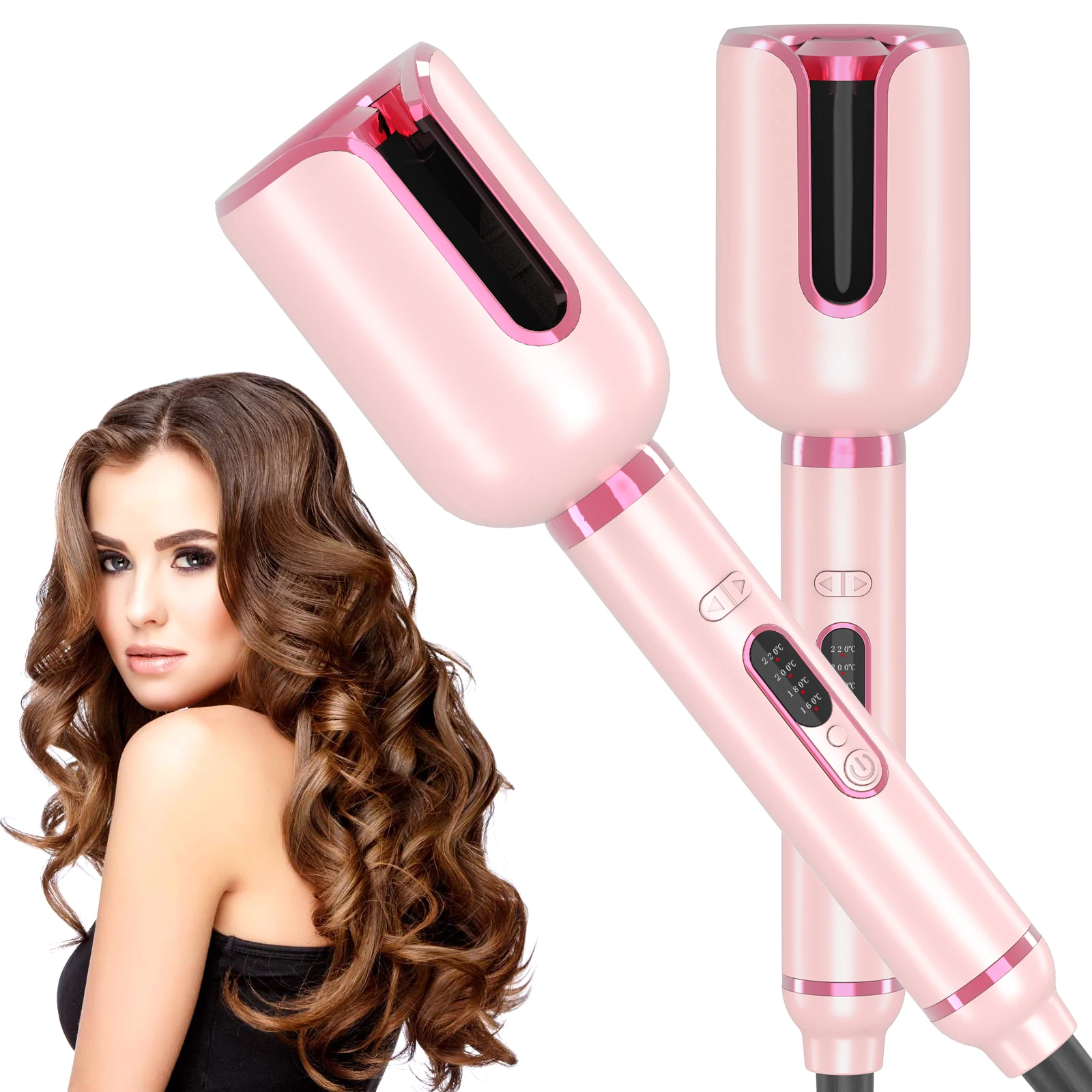 

Automatic Hair Curler Auto Curling Irons Wand Rotating Curls Waves Curling Wand Irons Electric Hair Curlers Hair Styling Tool
