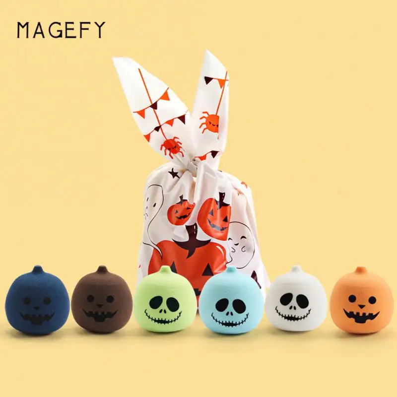 

6 шт., спонж для макияжа в виде яйца для Хэллоуина