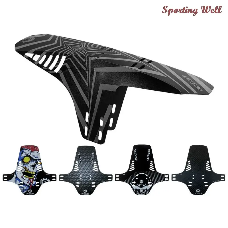 

1 Pcs MTB Mountain Road Bicycle Fender Bike 26.5cm Front Rear Mudguard Cycling Rainplate Material Bicycle Accessories PP5
