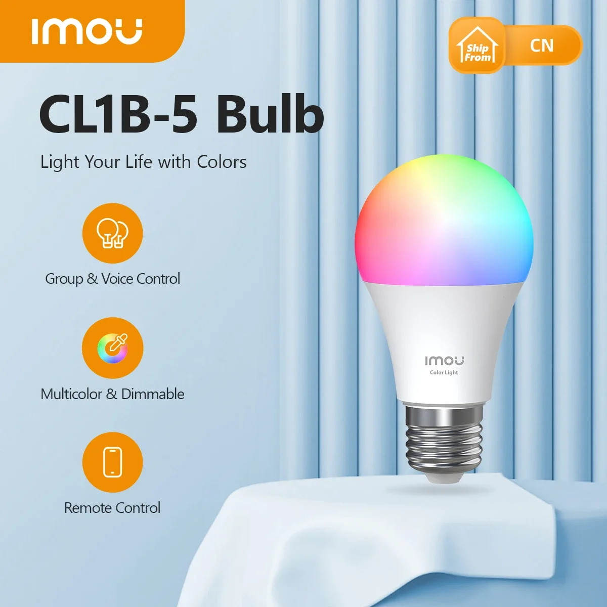 

IMOU B5 Светодиодная лампа для дома 9 Вт