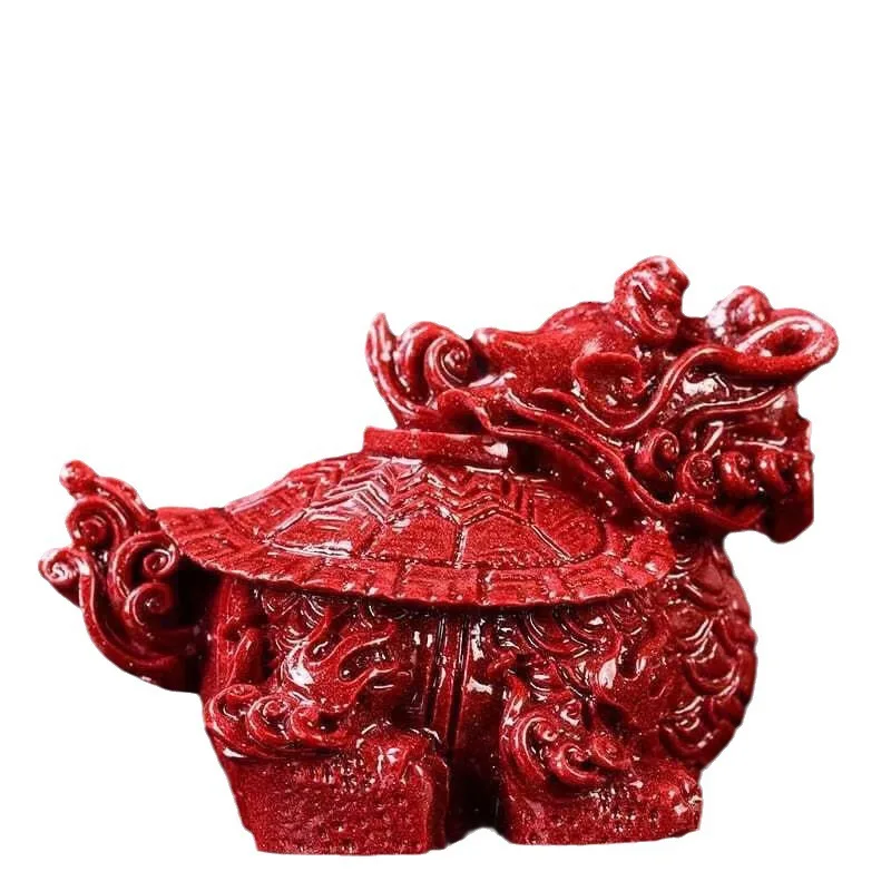 Оригинальные товары Cinnabar фиолетовый золотой песок автомобиль домашний дракон