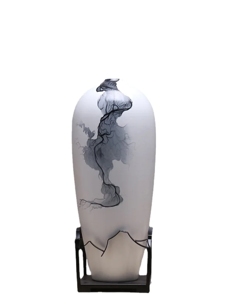 Декоративная ваза в китайском стиле современный светильник скандинавском