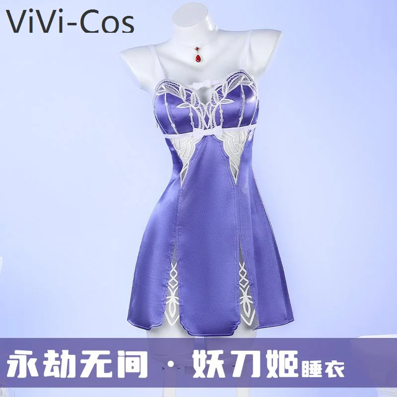 Фото ViVi-Cos Naraka:bladepoint Yoto Hime пижамы косплей костюм Cos Game аниме вечерние униформа Хэллоуин играть ролевая одежда одежда №2