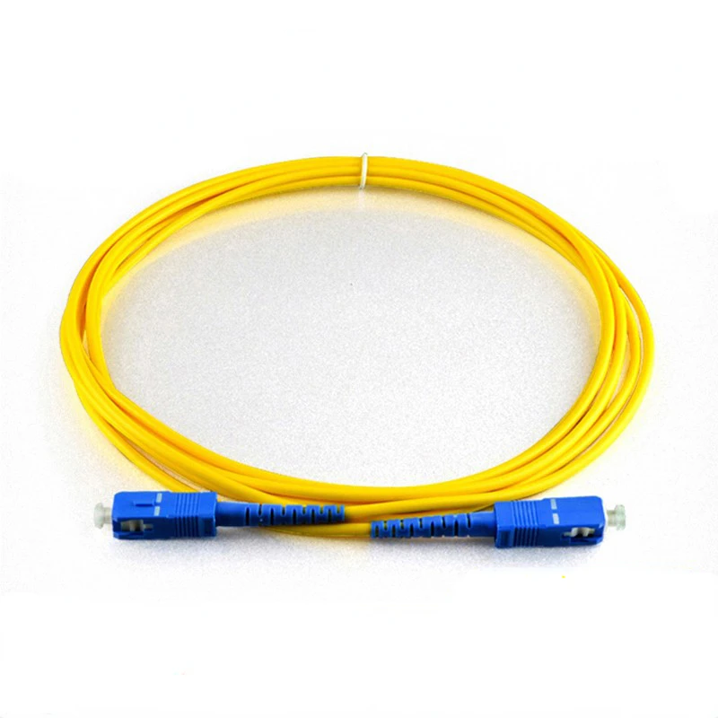 

SC-SC 3M Fiber Optic Jumper Cable Single Mode Extension Patch Cord