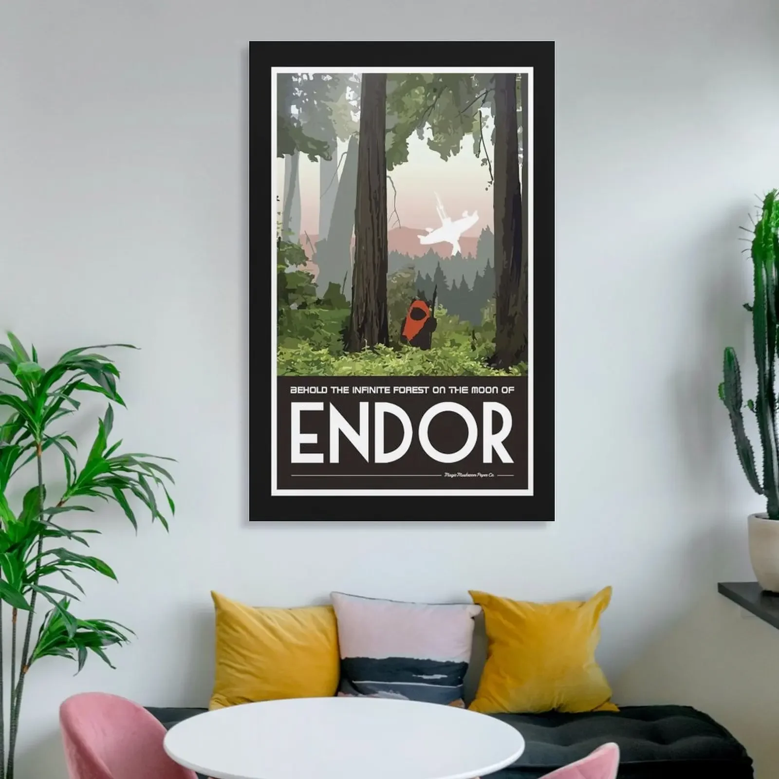 Ewok Endor-Wicket W. Warrick Холст Картина украшения стены картины для спальни плакат