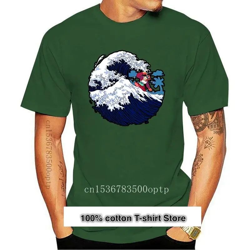 

Винтажная Футболка с принтом Donkey Kong, большая волна, Kanagawa, европейские размеры, футболки, Забавный Гонконг, японская игра, цифровая печать, по...