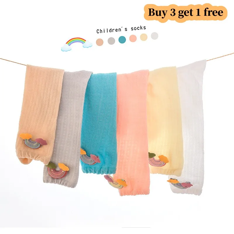 

Baby Socks Summer mesh cotton cute children's stockings Boys and girls newborn mosquito repellent socks baby accessories