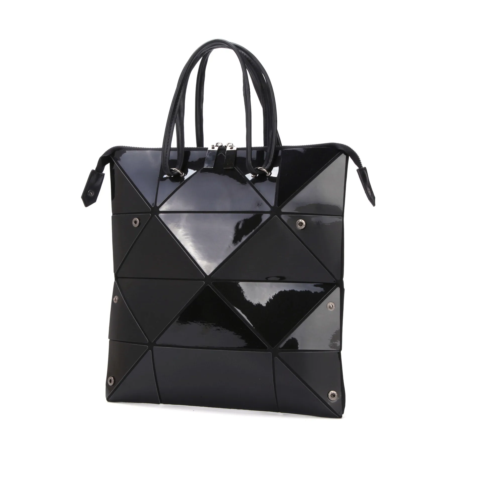

2021 New Luminous Messenger Bags Women Geometry Handbag Casual Female PU Folding Tote Bags Women Diamond Crossbody Shoulder Bags