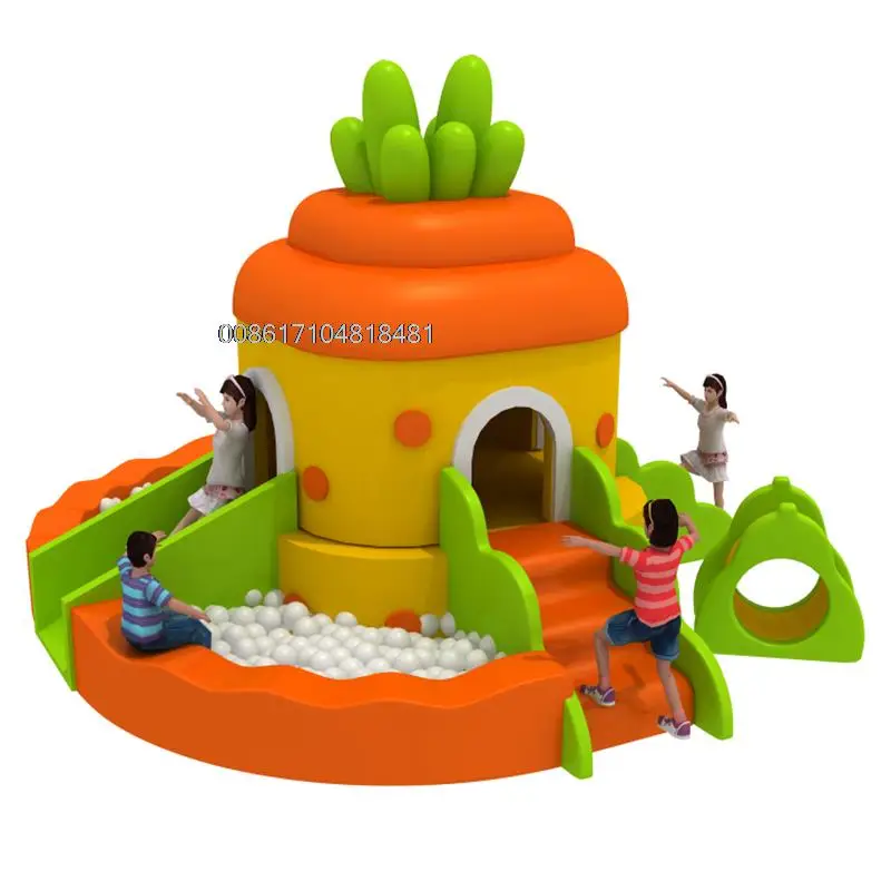 

Factory Custom Kids Indoor Amusement Park Soft Play Equipment
