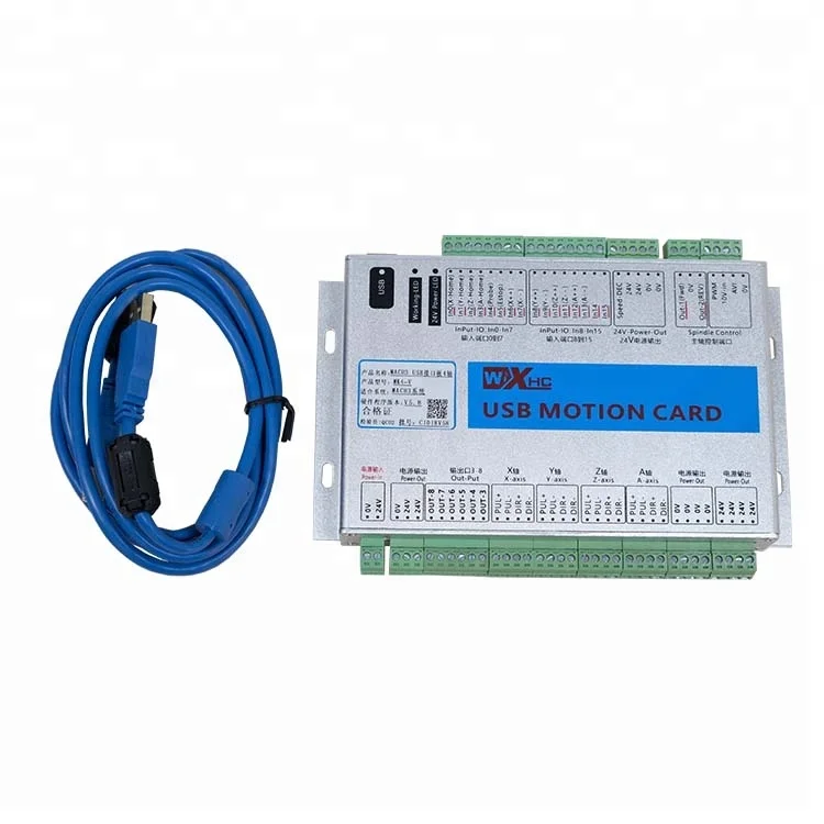 

popular XHC Factory price 4 axis mach 3 USB cnc controller for sale