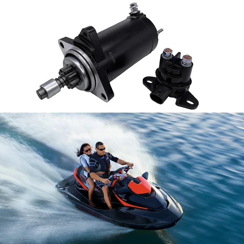 

278000484 278001935 278001376 Starter Motor & Solenoid Relay For Seadoo SPX GTI SP GTS SPI HX GS