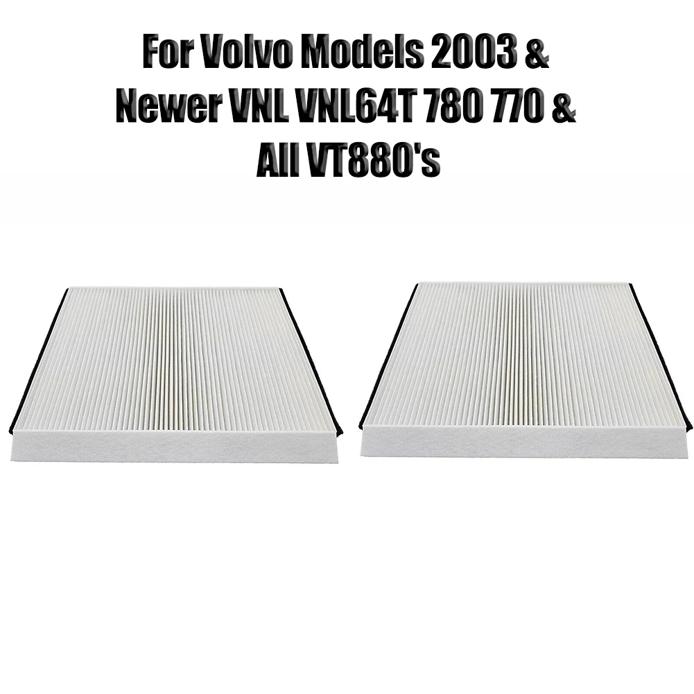 

Воздушный фильтр для салона для грузовика Volvo 2003 + 2 шт. 2022 Прочный высококачественный Горячая Распродажа Новый практичный 20435801 AF26405