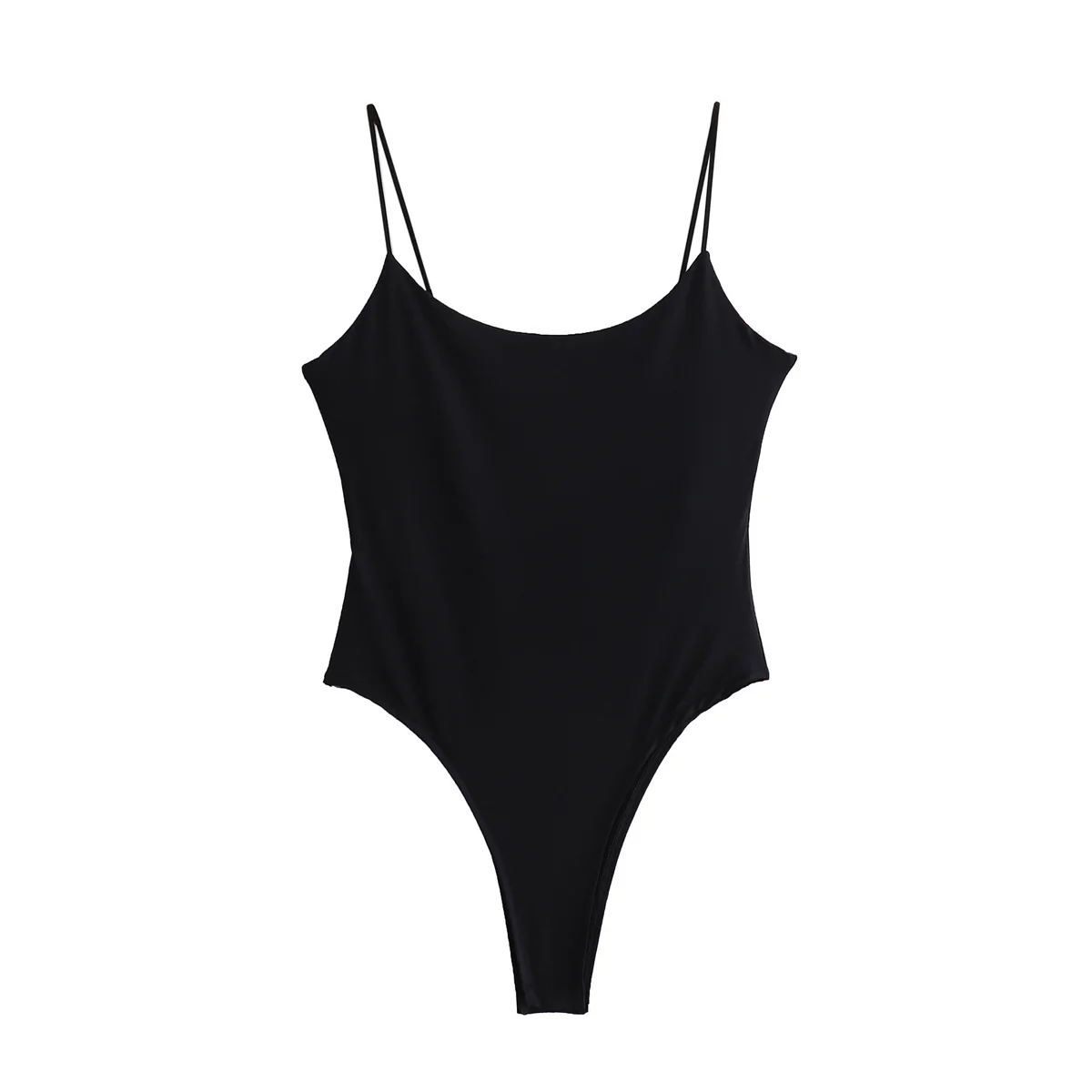 Sherouse женские боди DUOPERI модные облегающие базовые топы с круглым вырезом без