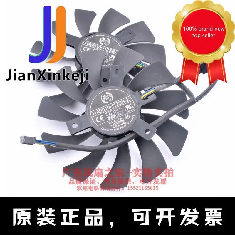 

1pcs 100% orginal new HA9010H12SF-Z 12V 0.57A GTX1060 graphics card cooling dual fan