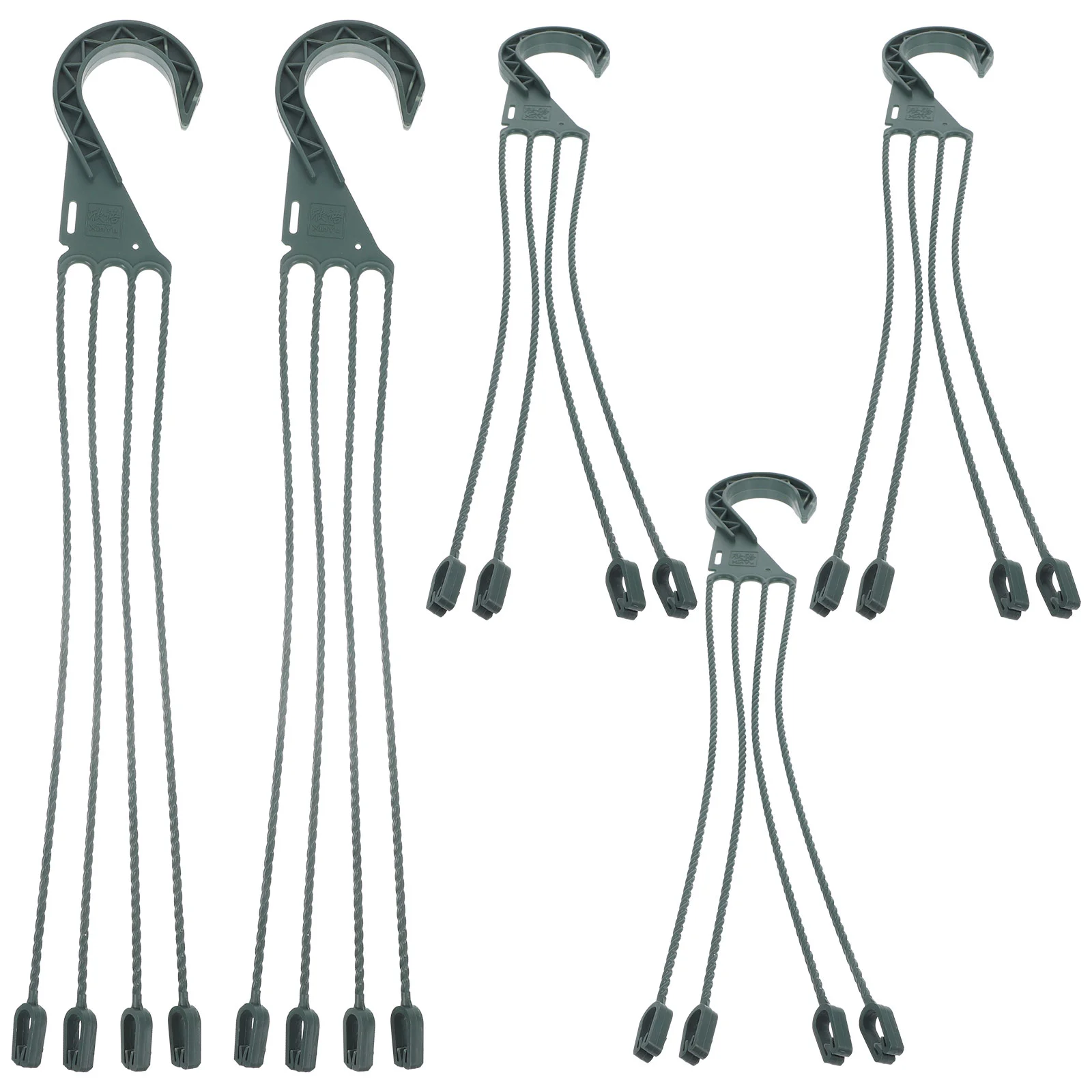 5 шт. кружевной подвесной крючок для раковины кормушка птиц пластиковая цепочка с