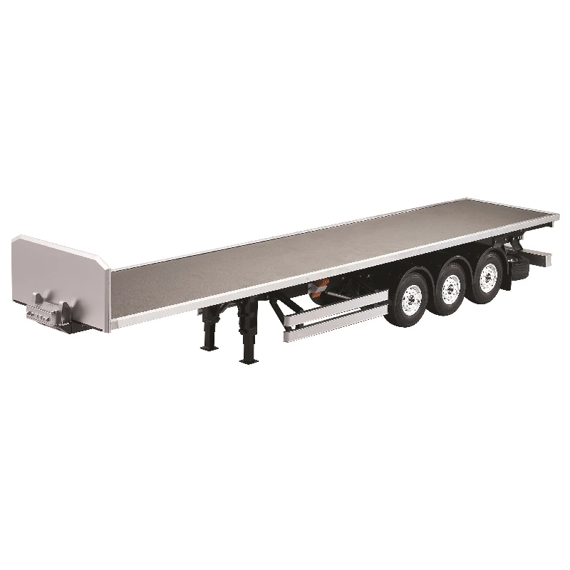 

[HERCULES HOBBY] TAMIYA 1 14 Scale 3 Axle Flatbed Semi-Trailer Model Kit