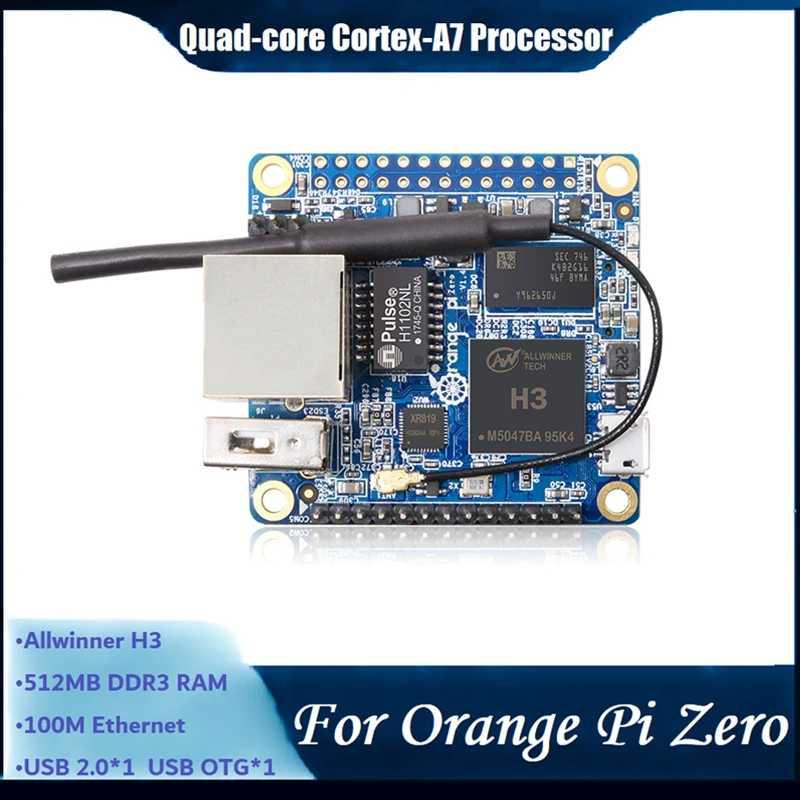 

For Orange Pi Zero 512MB Allwinner H3 Quad-Core A7 Development Board Computer Programming Single Board