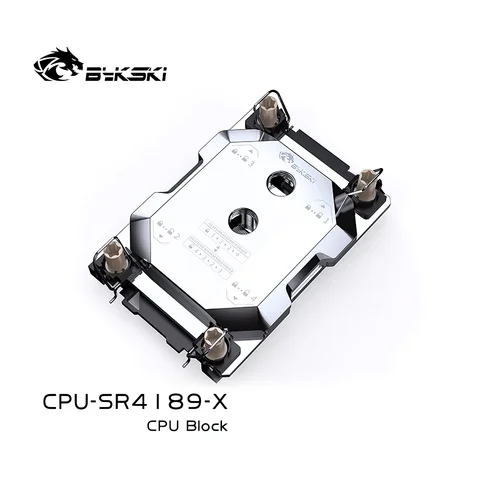Bykski CPU кулер блока охлаждения жидкостью для Intel LGA4189 CPU-SR4189-X