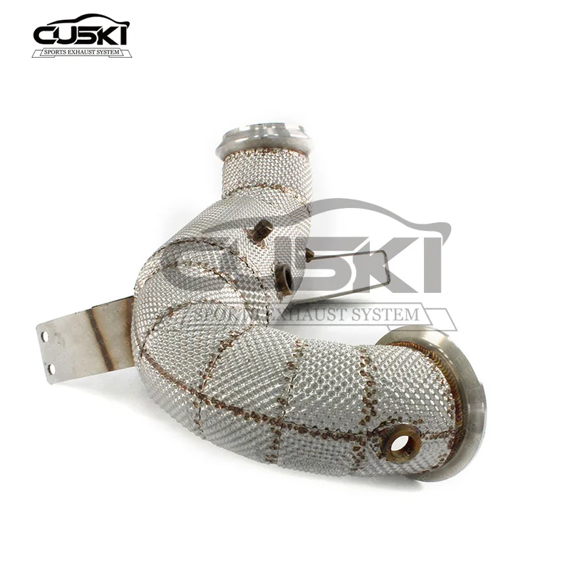 Высококачественная выхлопная труба для Mercedes-Benz A45/A45S AMG W177 2 0 T 2010-2022 проточная