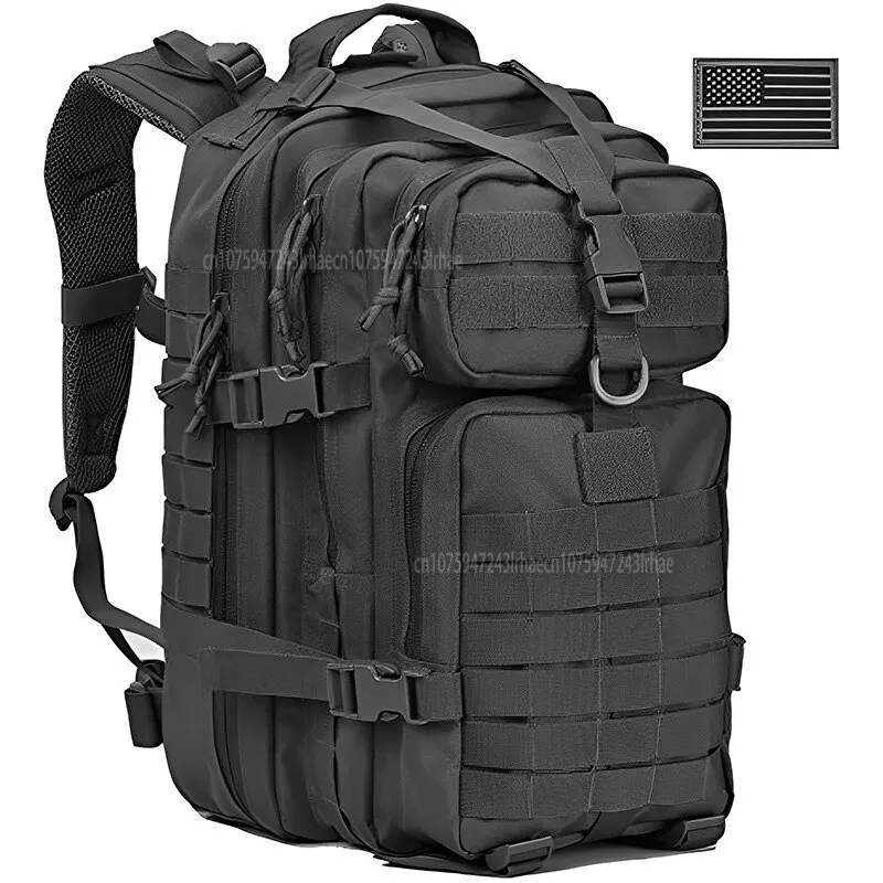 

Military Tactical Backpack 3 Day Assault Pack Army Molle Bag 35L Large Outdoor Waterproof Hiking Camping Travel 600D Rucksack