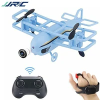 jjrc h95 drone 2 4ghz watch dual rc roll glider mini helicopter headless mode function auto hover with 3d flip kids toys gift