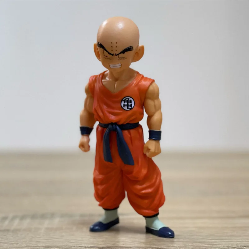 

18cm Anime Dragon Ball Kuririn Figure Childhood Edition Tenkai Ichibu Dokai Manga Statue Action Figurine Collectible Model Toys
