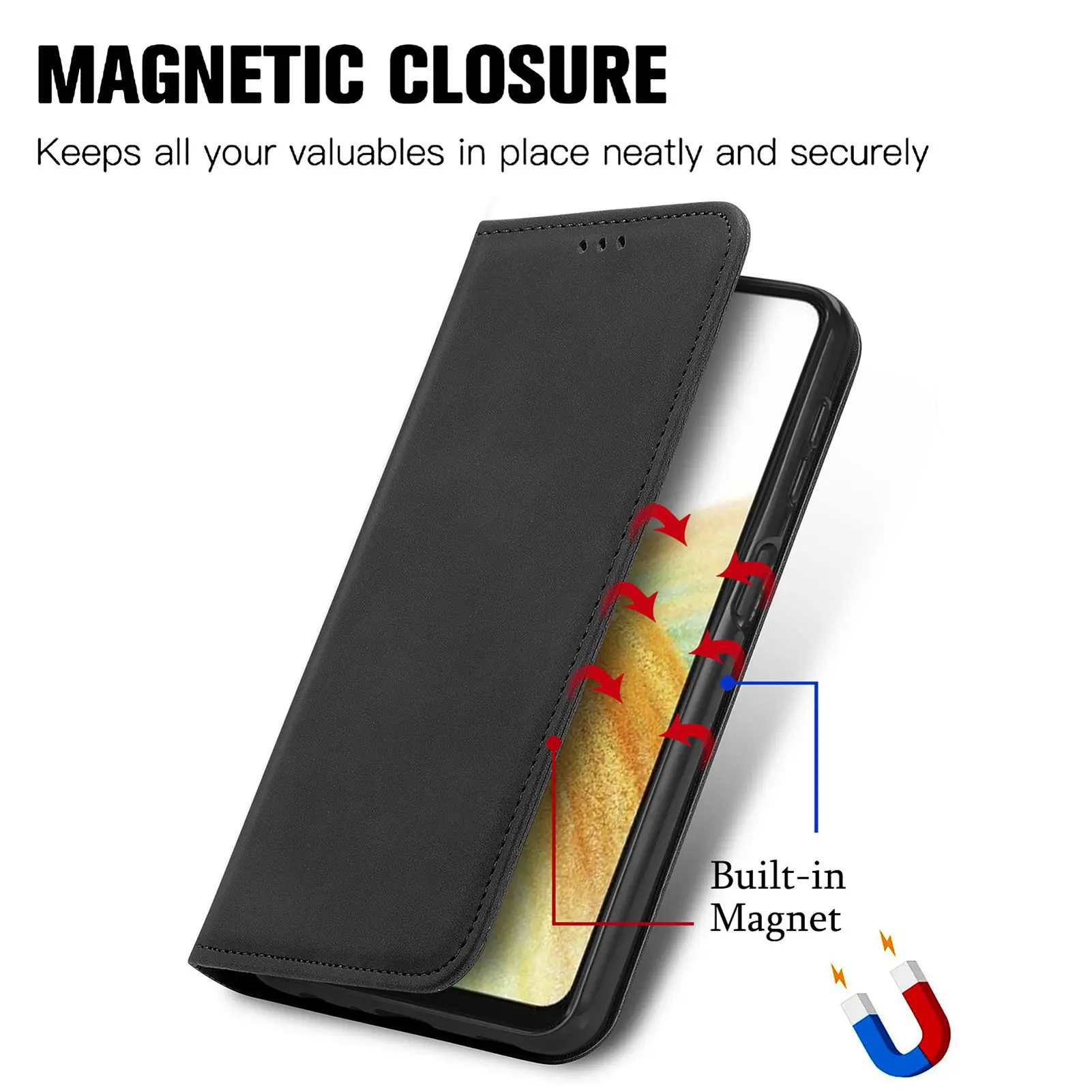 

2023 Business Flip Wallet Case For Samsung Galaxy A51 A71 4G A31 A41 A11 A21S A50 A70 A30 A20 E A10 S A02 A40 A7 2018 Leather Co