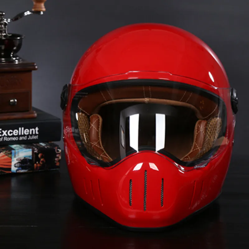 

Motorcycle Helmet Full Face casco moto Helmet Vintage Chopper Retro Helmet capacete de motocicleta