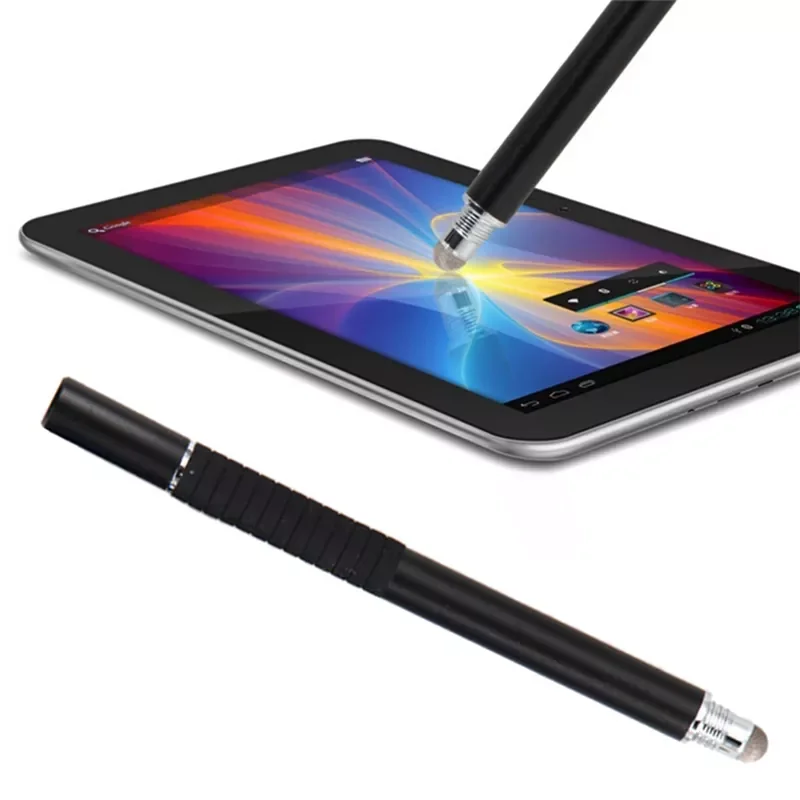 

2 In 1 Mutilfuction Fine Point Round Thin Tip Touch Pen Capacitive Stylus Pen For iPad All Mobile Phones Tablet
