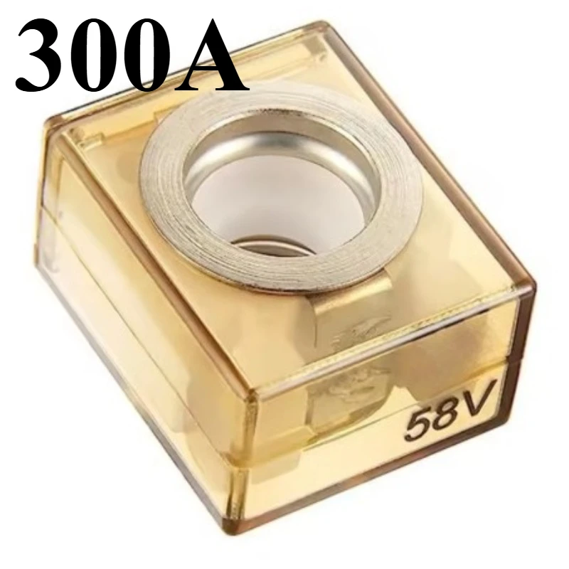 

Запредохранитель клеммы аккумулятора 100А Морской предохранитель аккумулятора (MRBF), 58 В постоянного тока Макс. IP66 Водонепроницаемая защитная схема зарядных свай Автомобиль на колесах