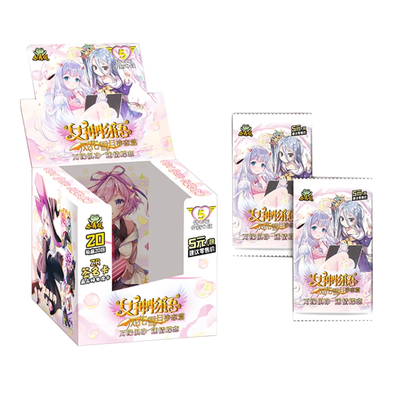 Редкая карточка со сказками богини серия SSR Золотая с персонажами аниме