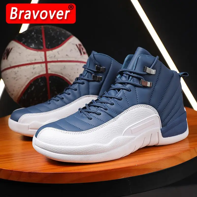 

High Quality Men Basketball Shoes Cushioned Soft Star Professional Sports Basketball Shoes Outdoor Street Lovers Sports Shoes