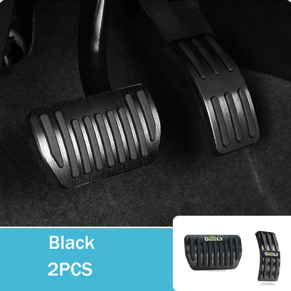 

Для Geely EX5 Galaxy E5 Proton eMas 7 E245 2024 ~ 2026 2025 AT Автомобильные накладки на педали тормоза и газа Нескользящая подставка для педали Аксессуары